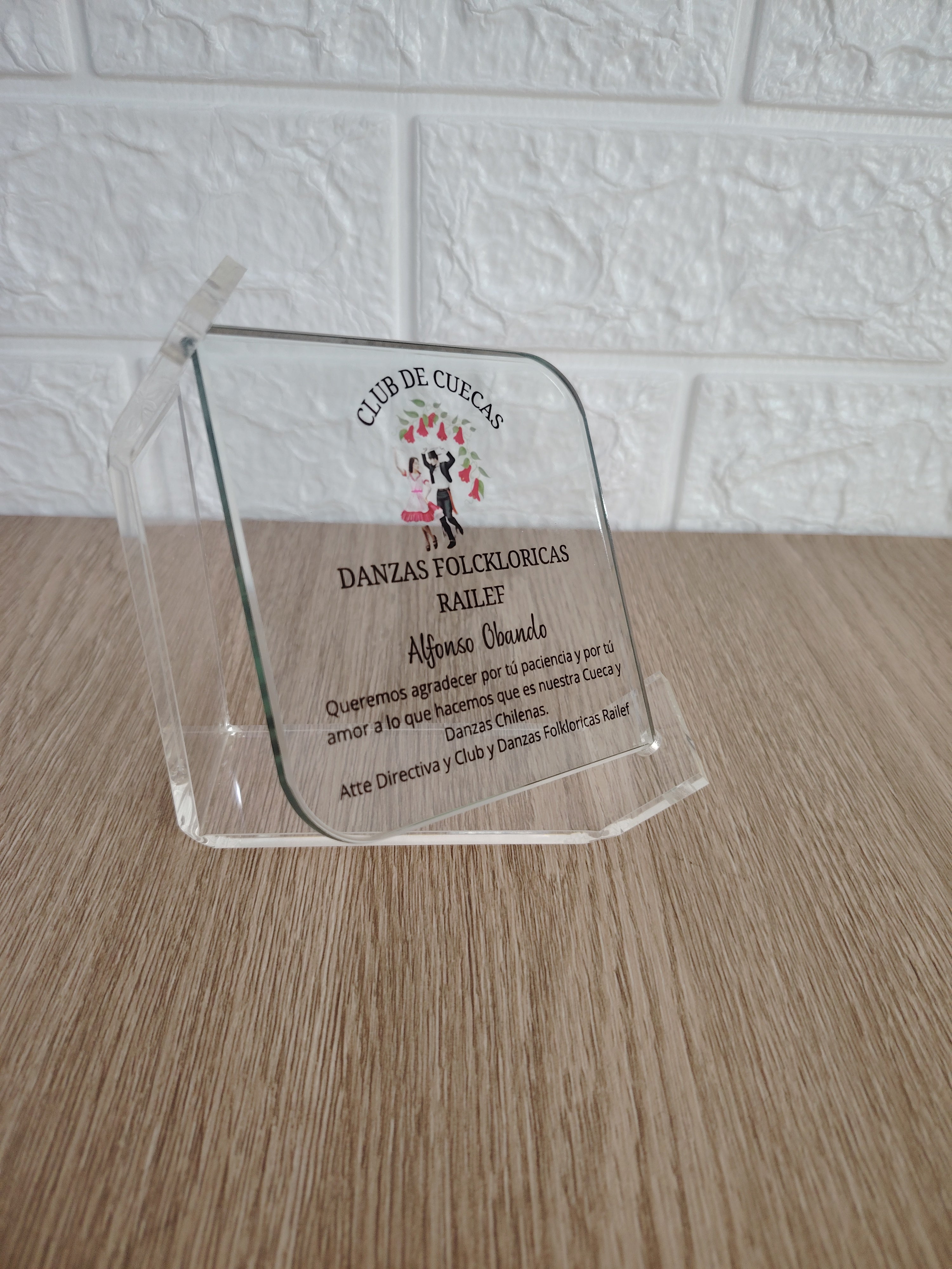 Trofeo de Reconocimiento al Mejor Trabajador