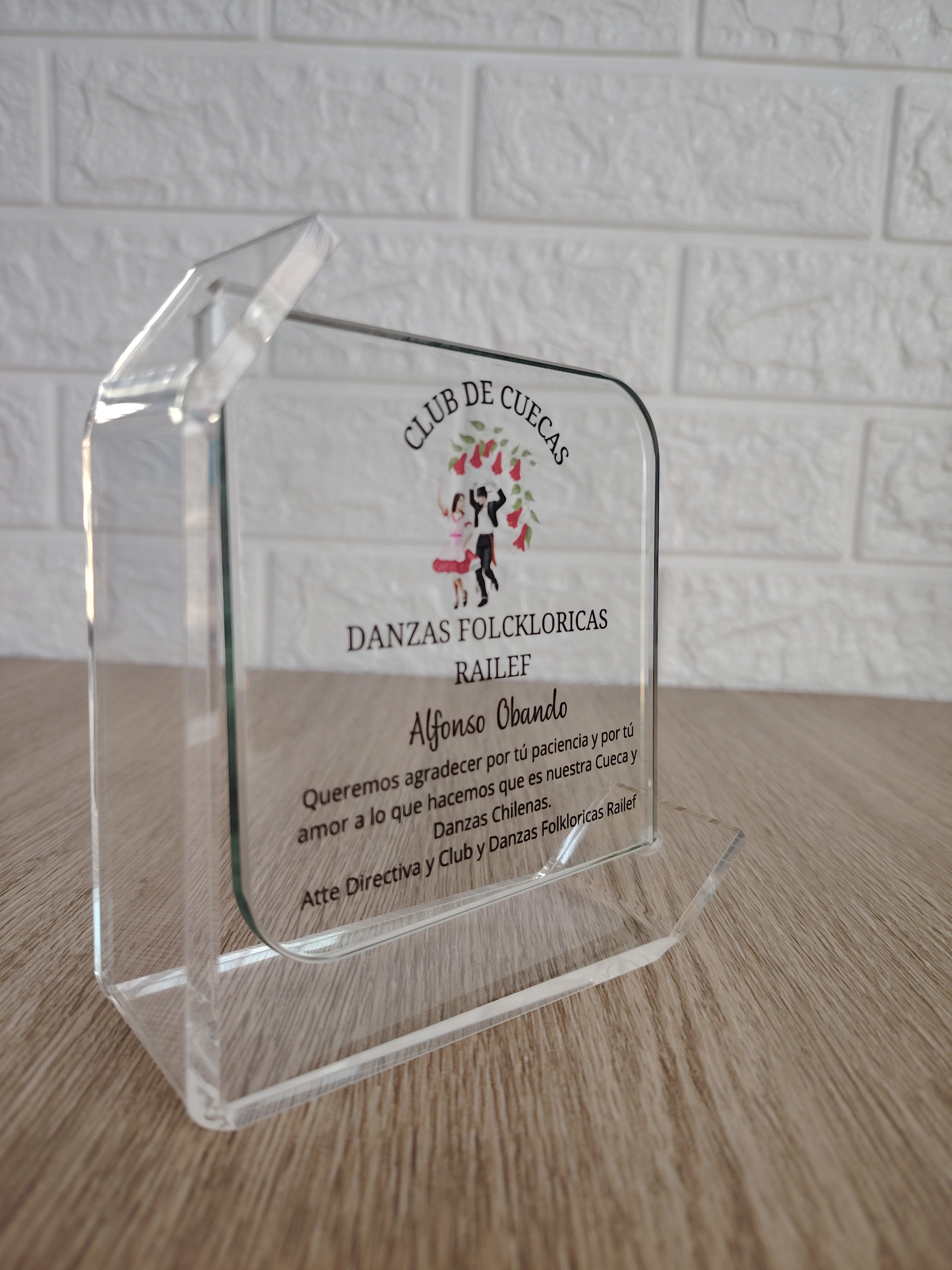Trofeo de Reconocimiento al Mejor Trabajador