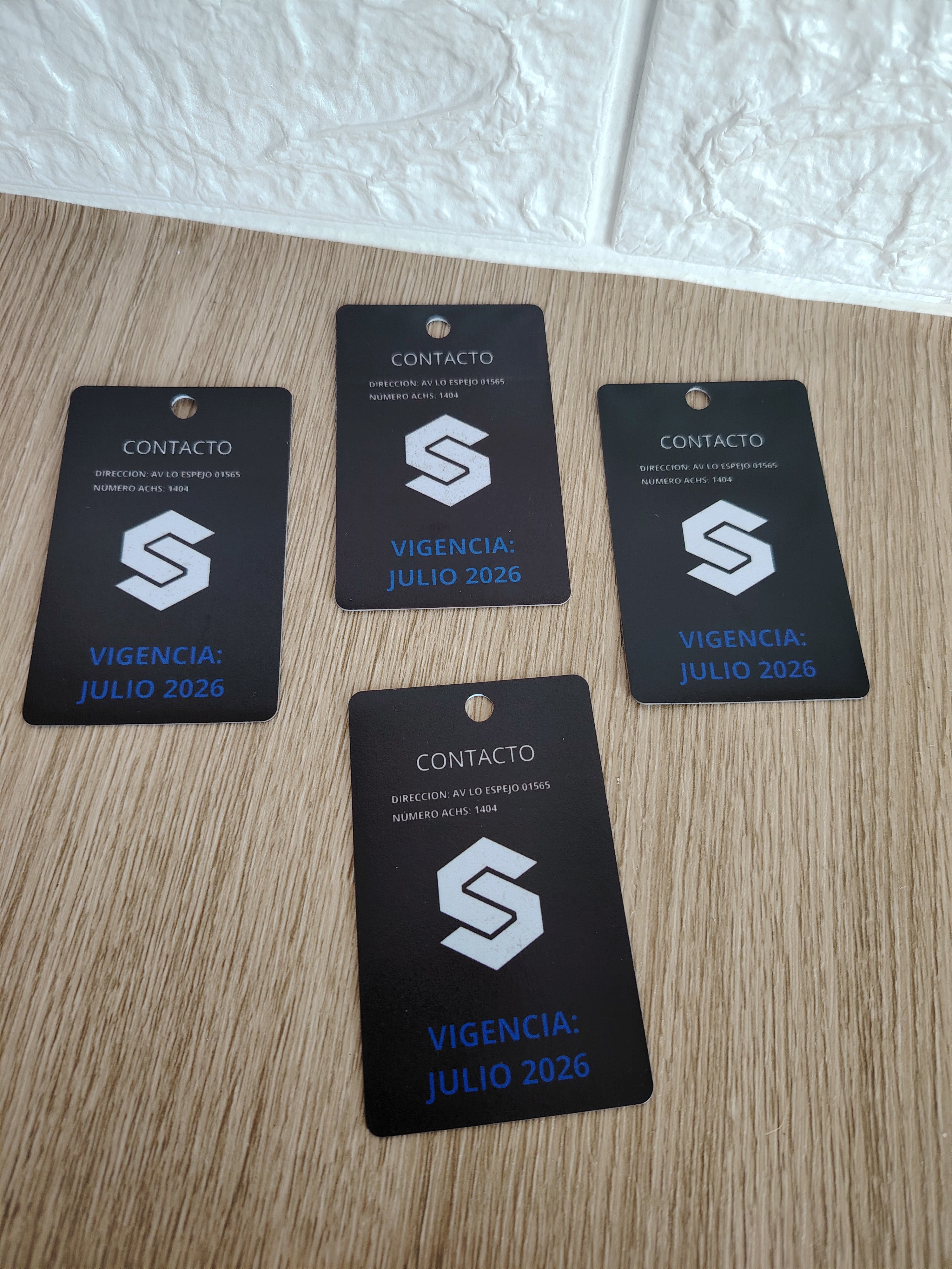 CREDENCIAL DE PVC PERSONALIZADA