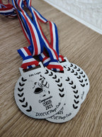 MEDALLAS DE ACRILICO GRABADO LASER