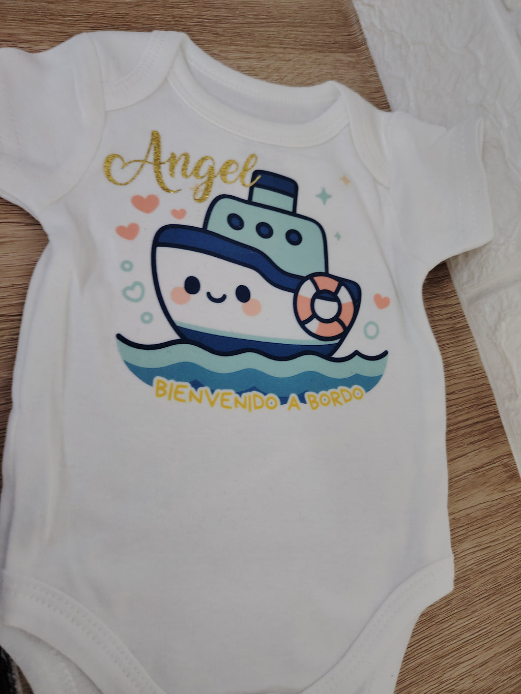 BODY  BEBÉ PERSONALIZADO
