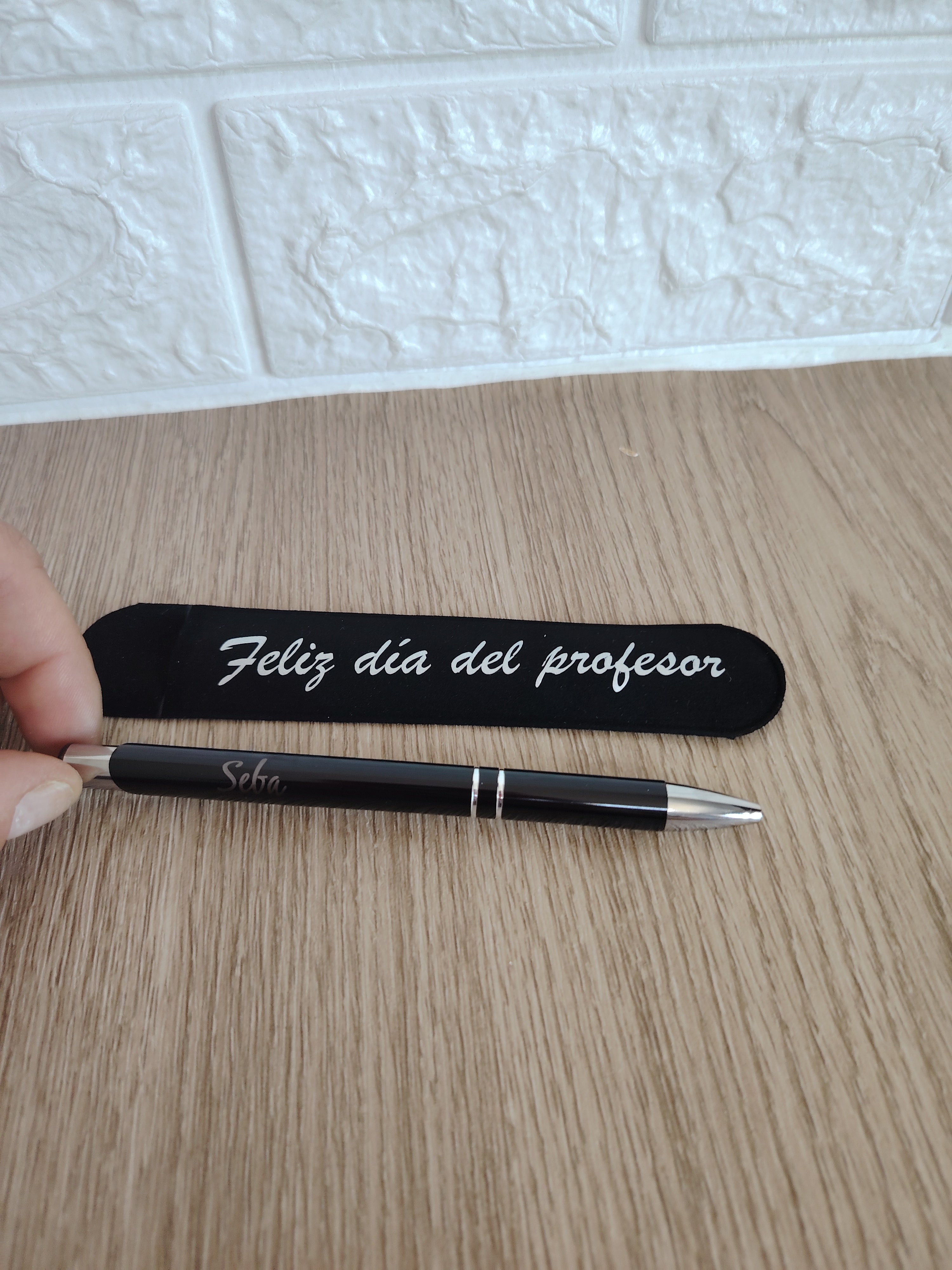 Lápiz metálico personalizado Día del Profesor