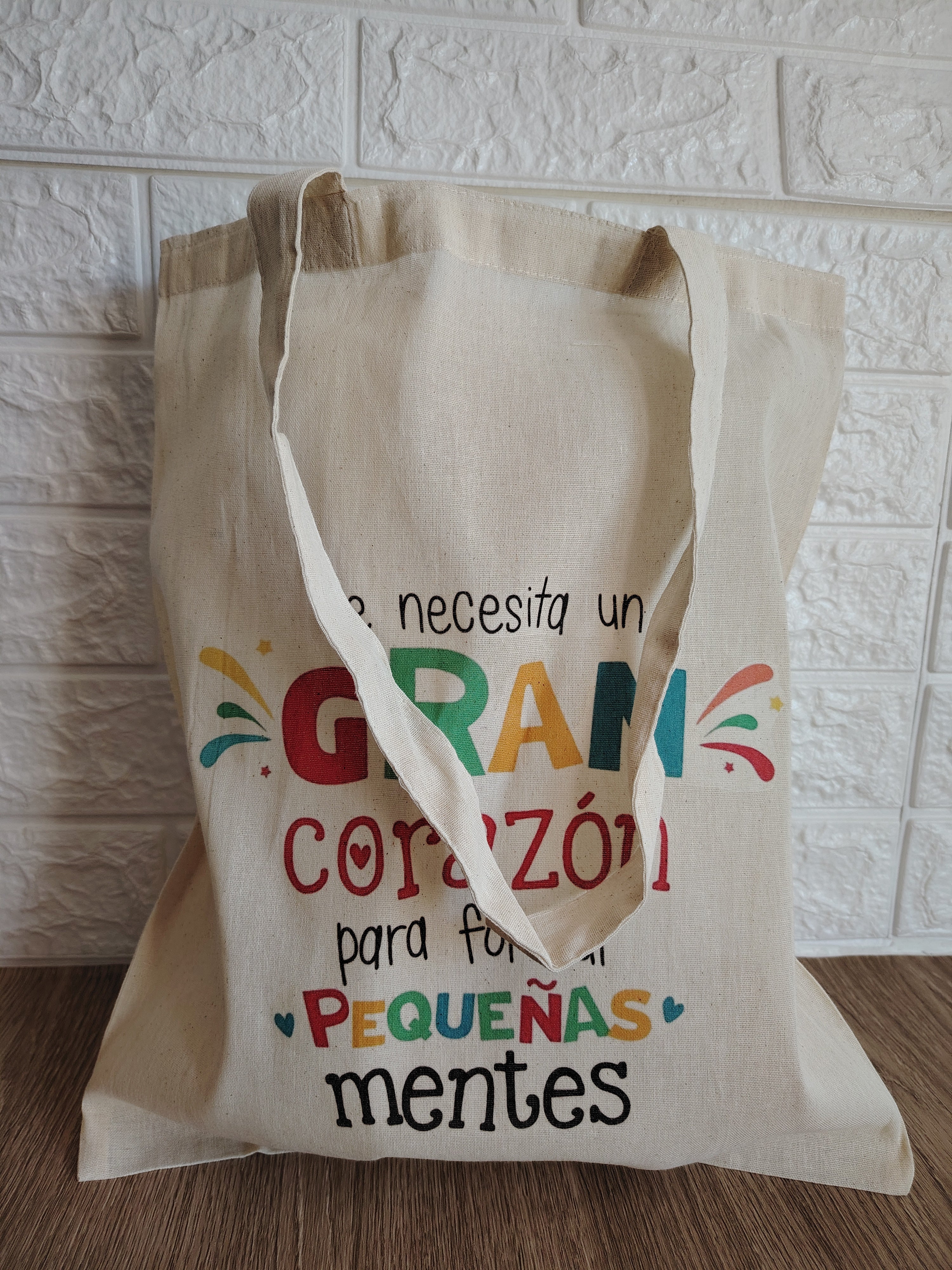 Bolsa de algodón Día del Profesor
