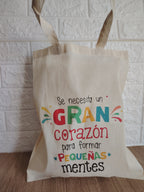 Bolsa de algodón Día del Profesor