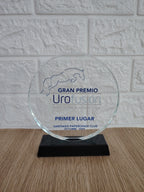 Trofeo Galvano de Cristal "Prisma"