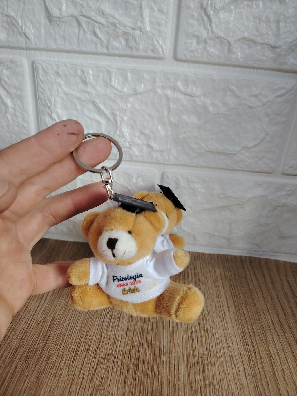Llavero Osito Licenciado Personalizado