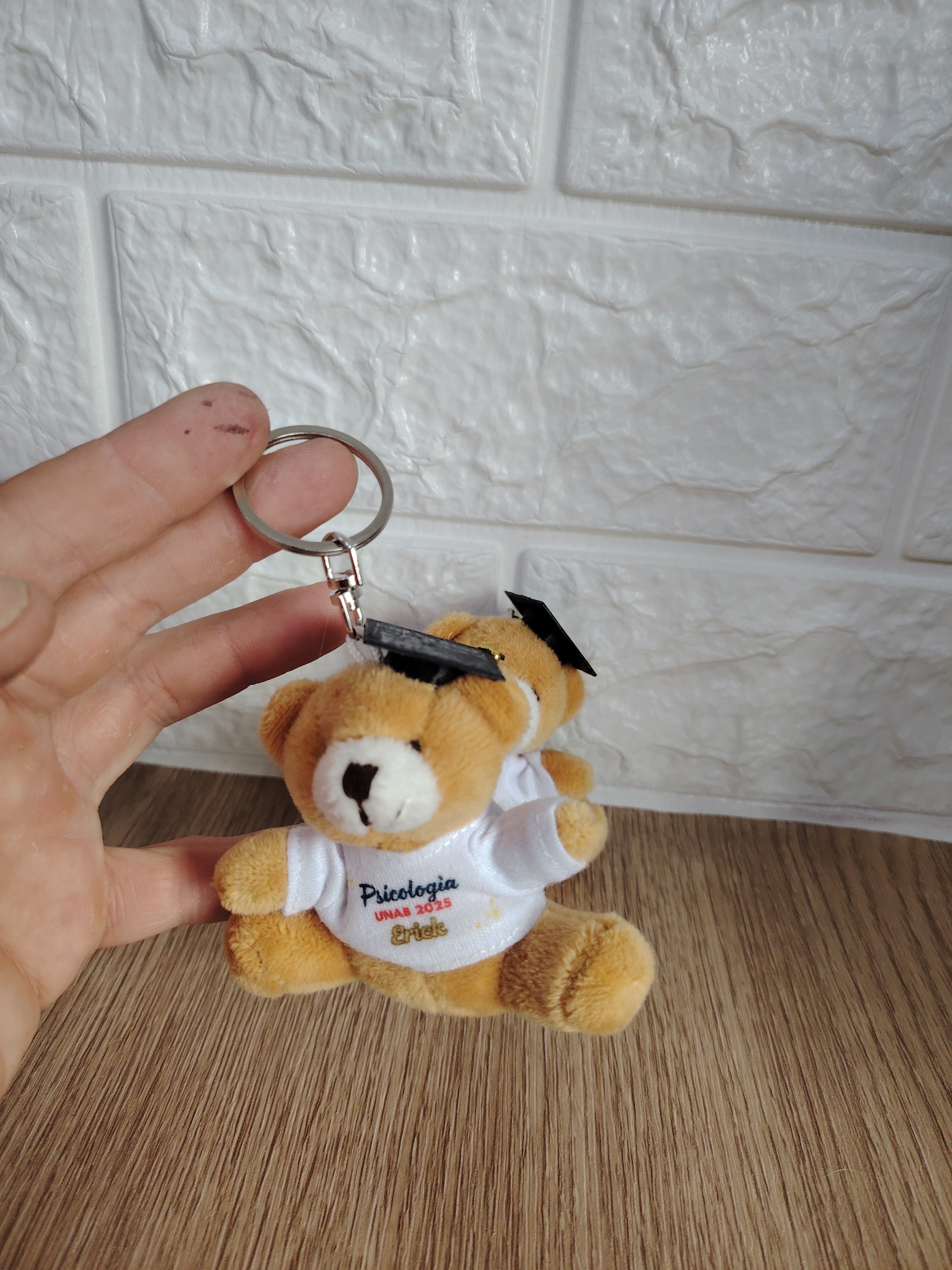 Llavero Osito Licenciado Personalizado