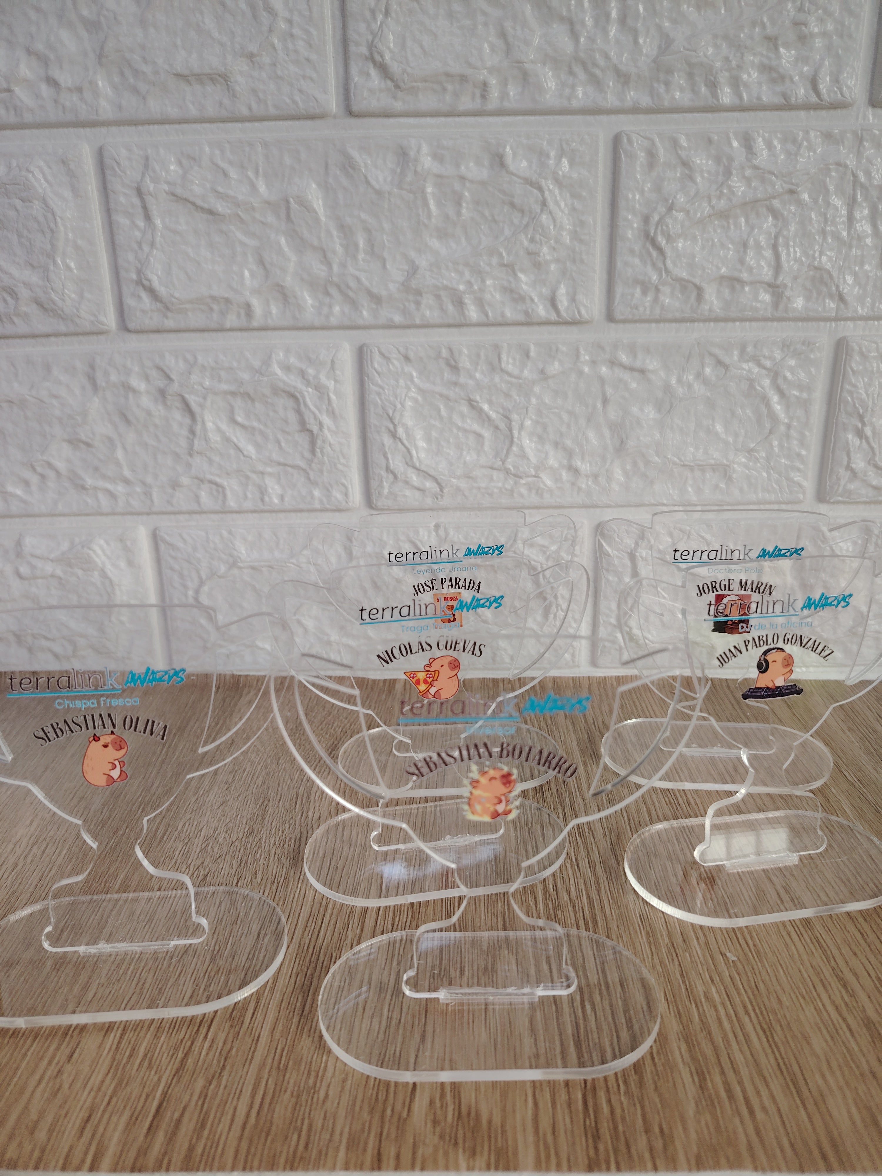 Trofeos de Acrilico impresos