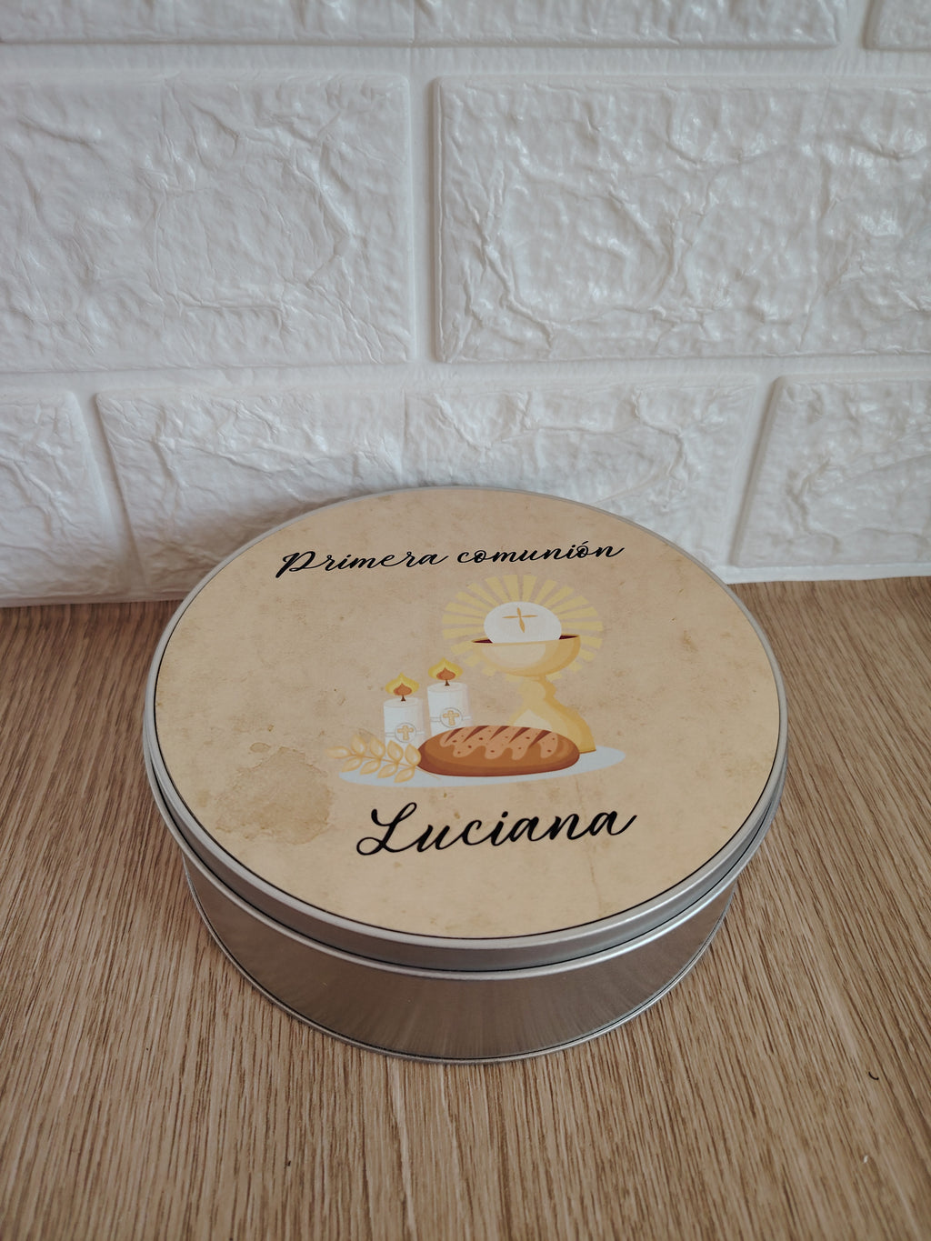 Caja Metálica para galletas o regalos