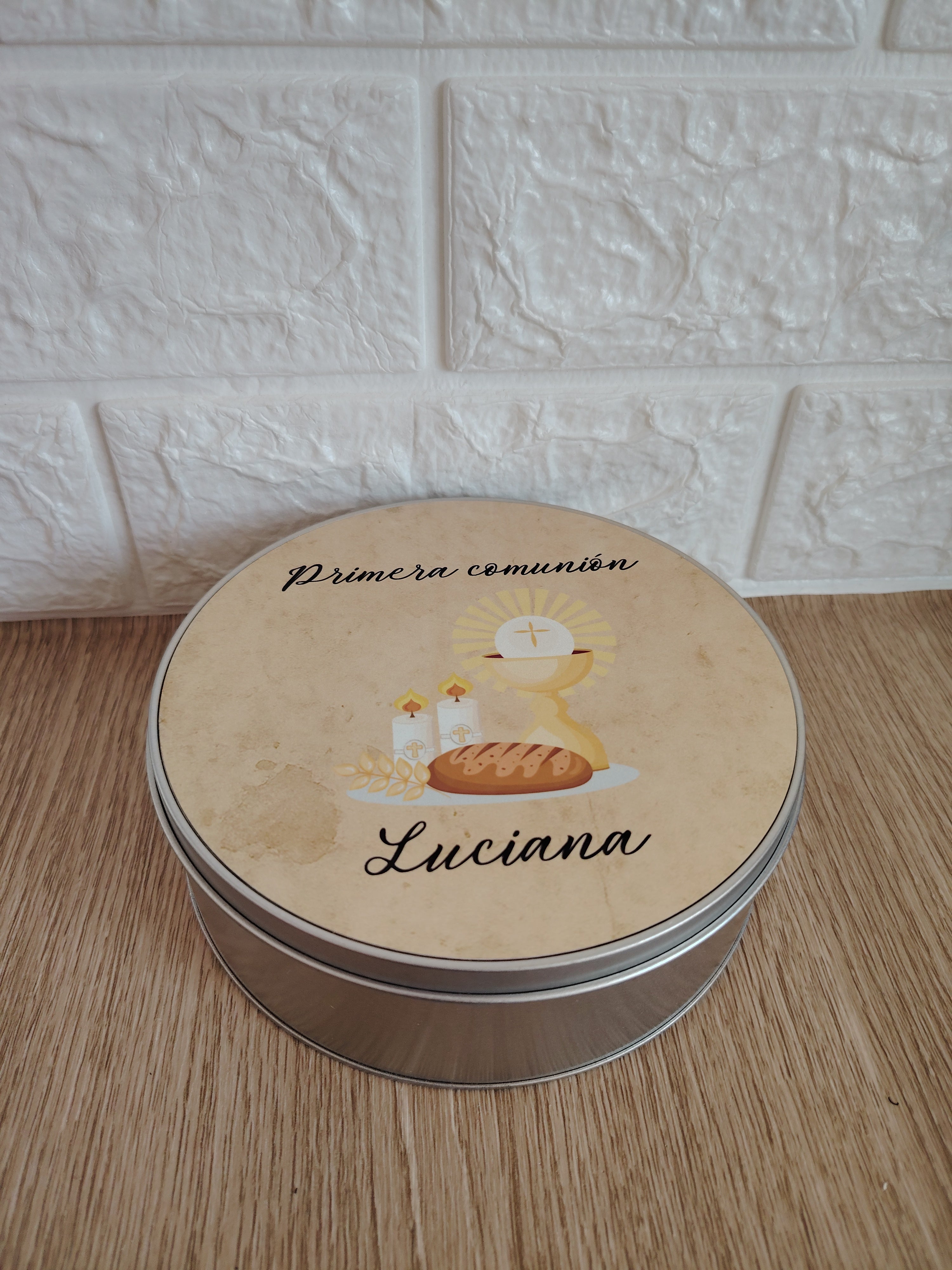 Caja Metálica para galletas o regalos