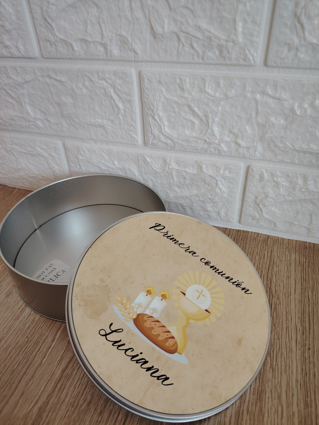 Caja Metálica para galletas o regalos