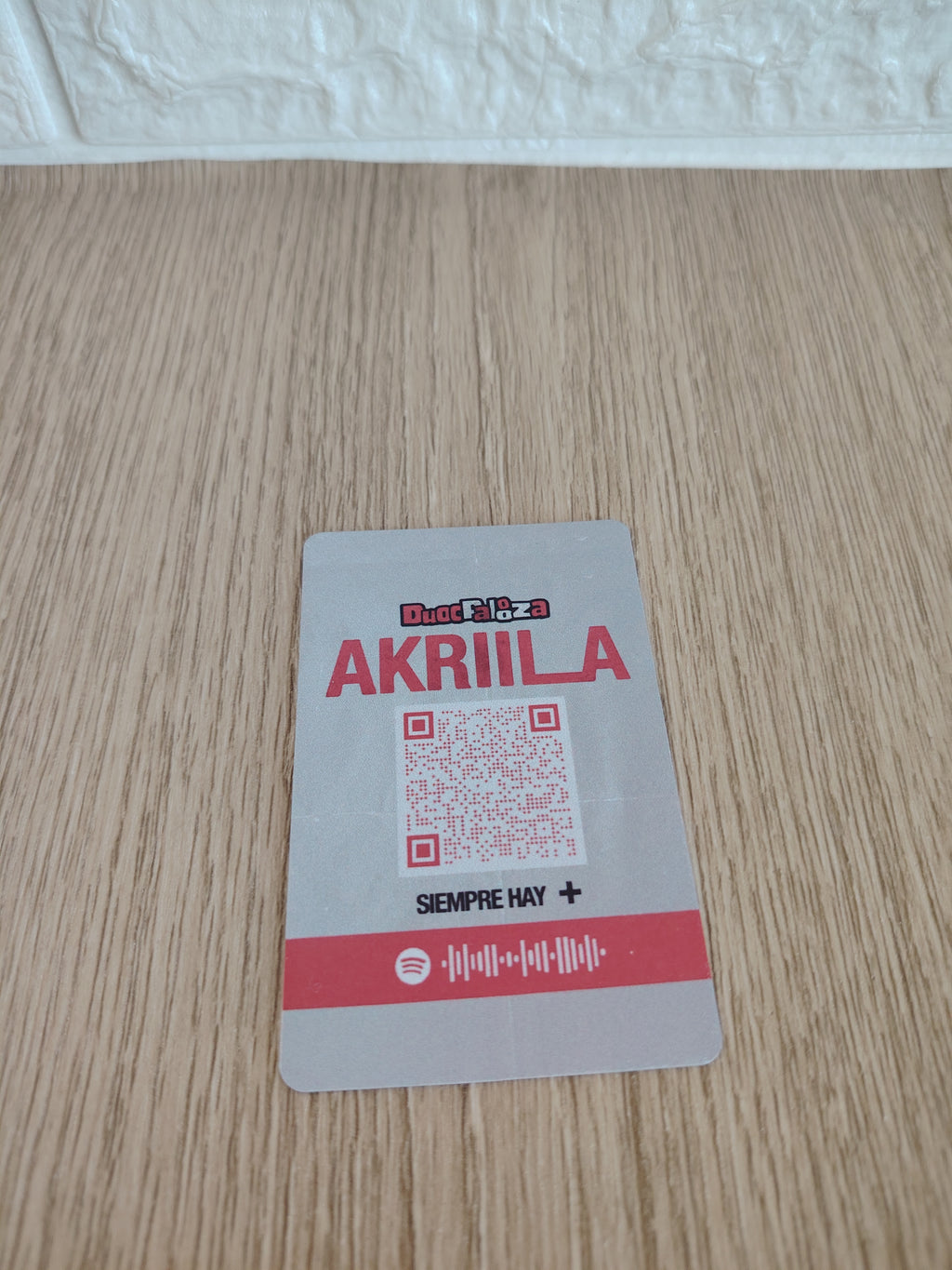 CREDENCIAL DE PVC PERSONALIZADA