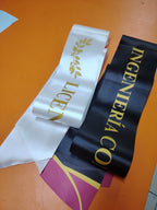 Banda de Premiación para Compañeros – Licenciaturas y Graduaciones