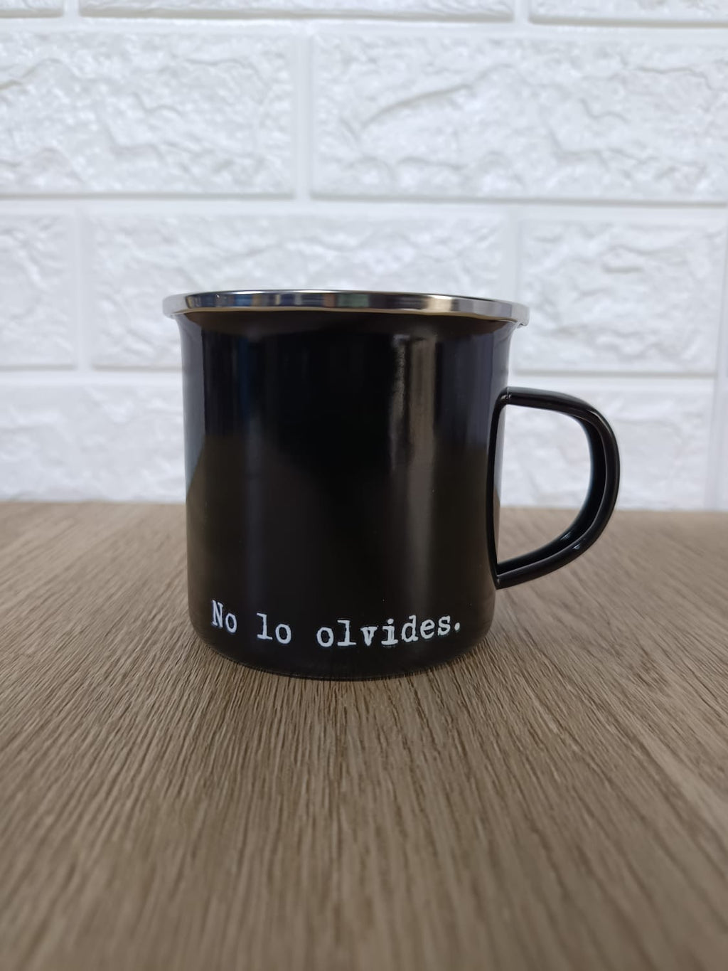 Tazón Enlozado Negro 350ml