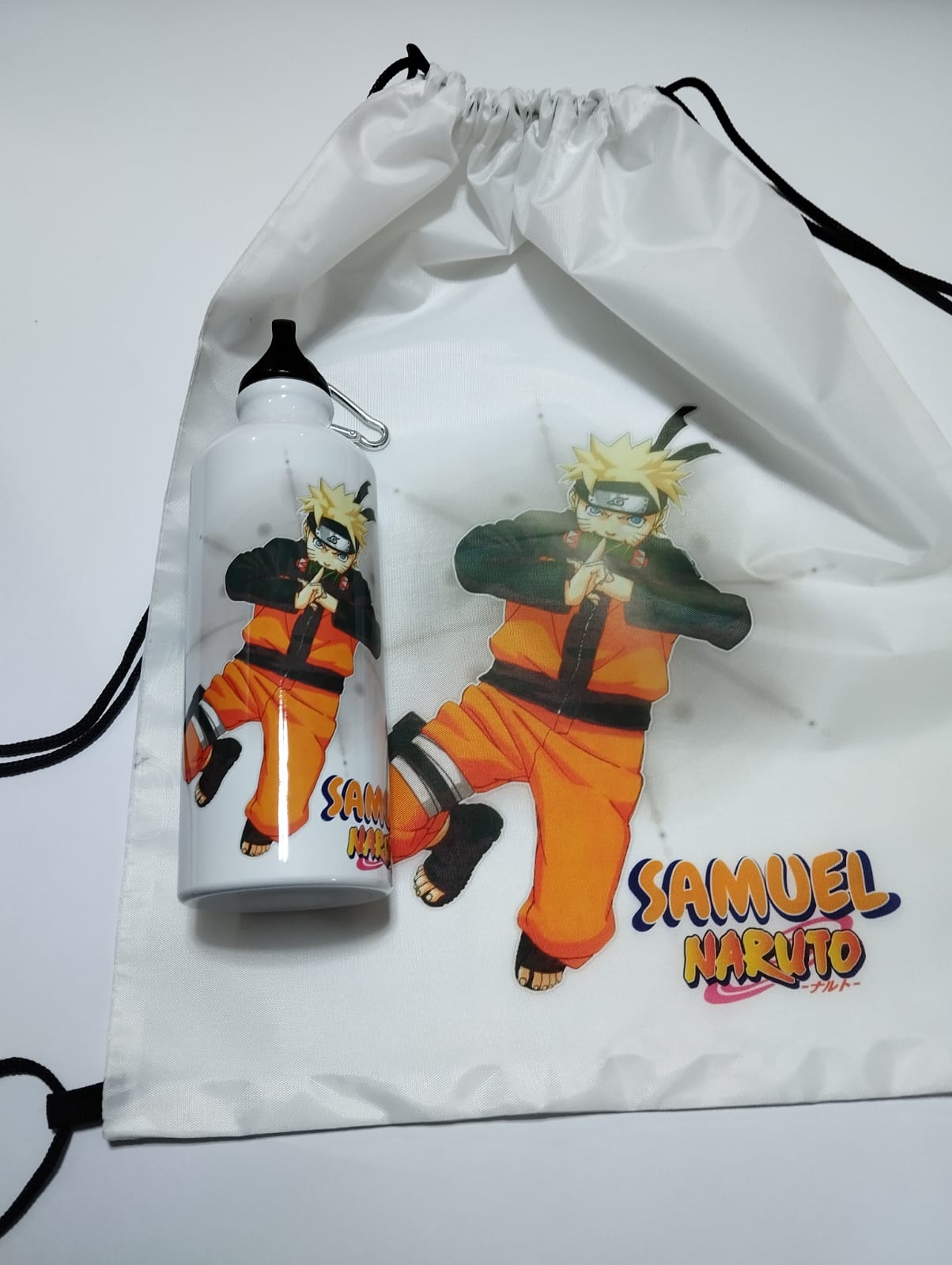 PACK MORRAL POLIESTER + BOTELLA PERSONALIZADOS