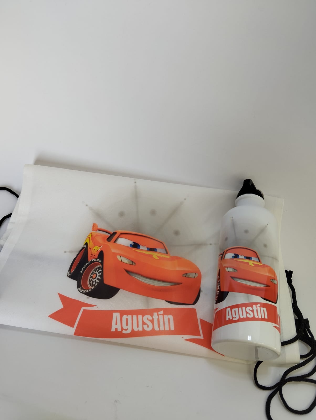 PACK MORRAL POLIESTER + BOTELLA PERSONALIZADOS