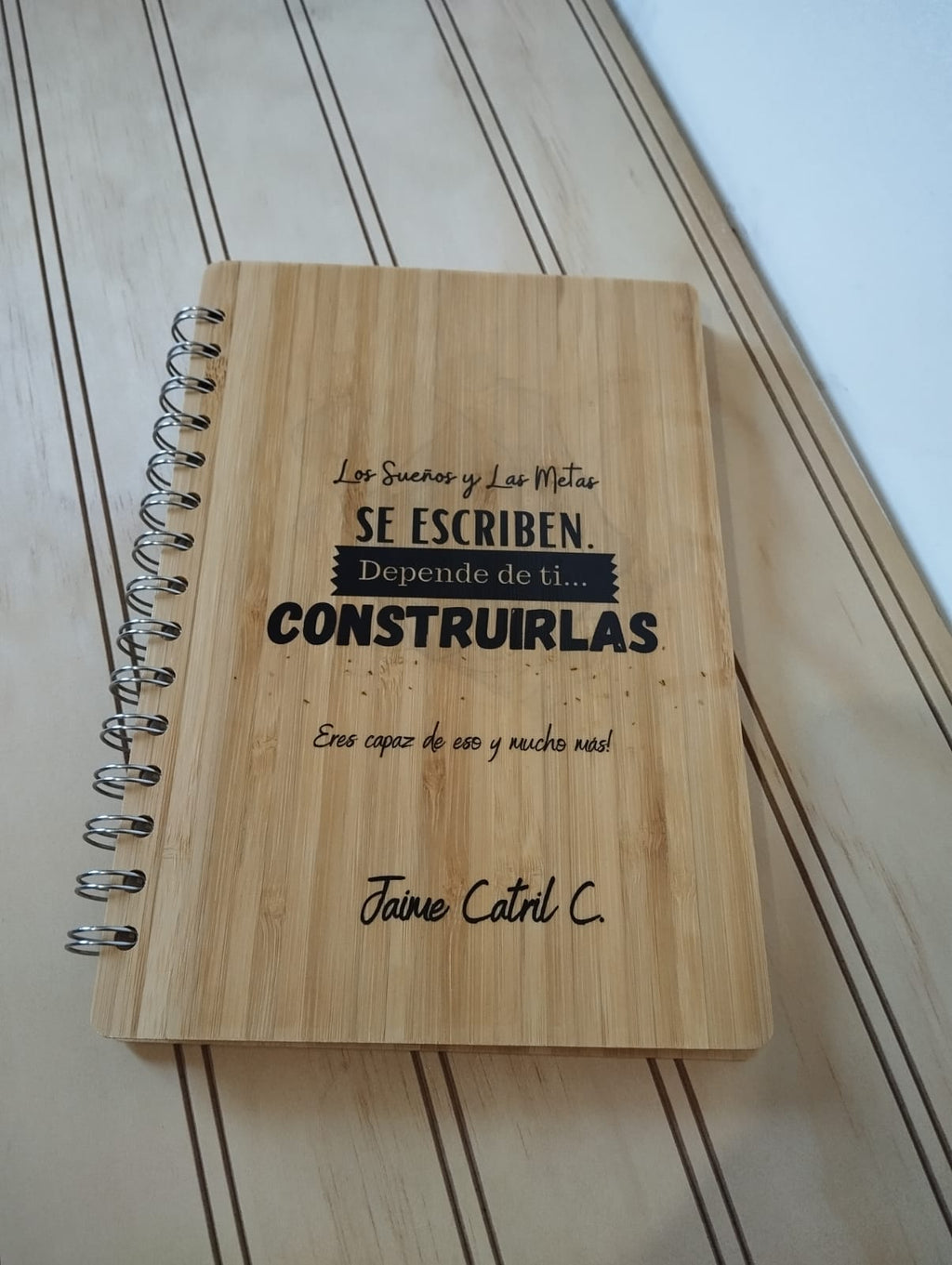 Deluxe Cuaderno de Bamboo