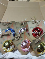 ESFERAS NAVIDEÑAS PERSONALIZADAS PARA ÁRBOL