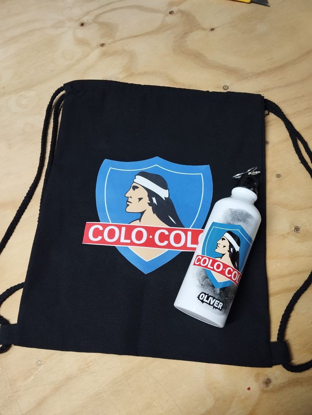 PACK MORRAL ALGODÓN + BOTELLA DE AGUA PERSONALIZADOS