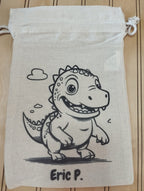 Saquito de algodón personalizado para la colación
