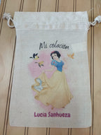 Saquito de algodón personalizado para la colación