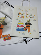 BOLSA DE PAPEL KRAFT BLANCA 30X22X10