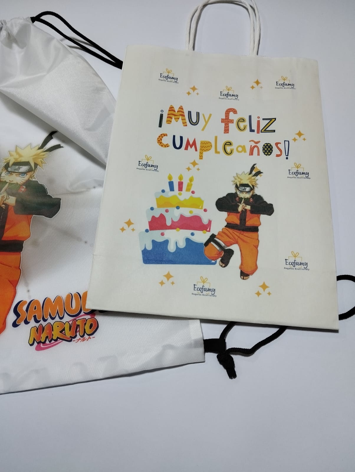BOLSA DE PAPEL KRAFT BLANCA 30X22X10