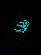 Guantes neon de calavera para disfraz de halloween