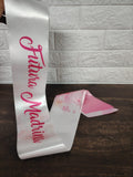 Banda personalizada Futura Mamá para baby shower