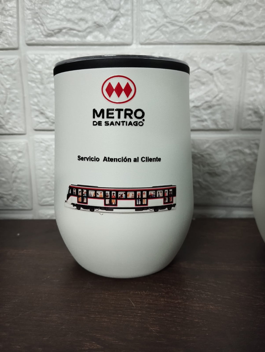 Mug metálico/plástico ''SYNNA'' 350cc