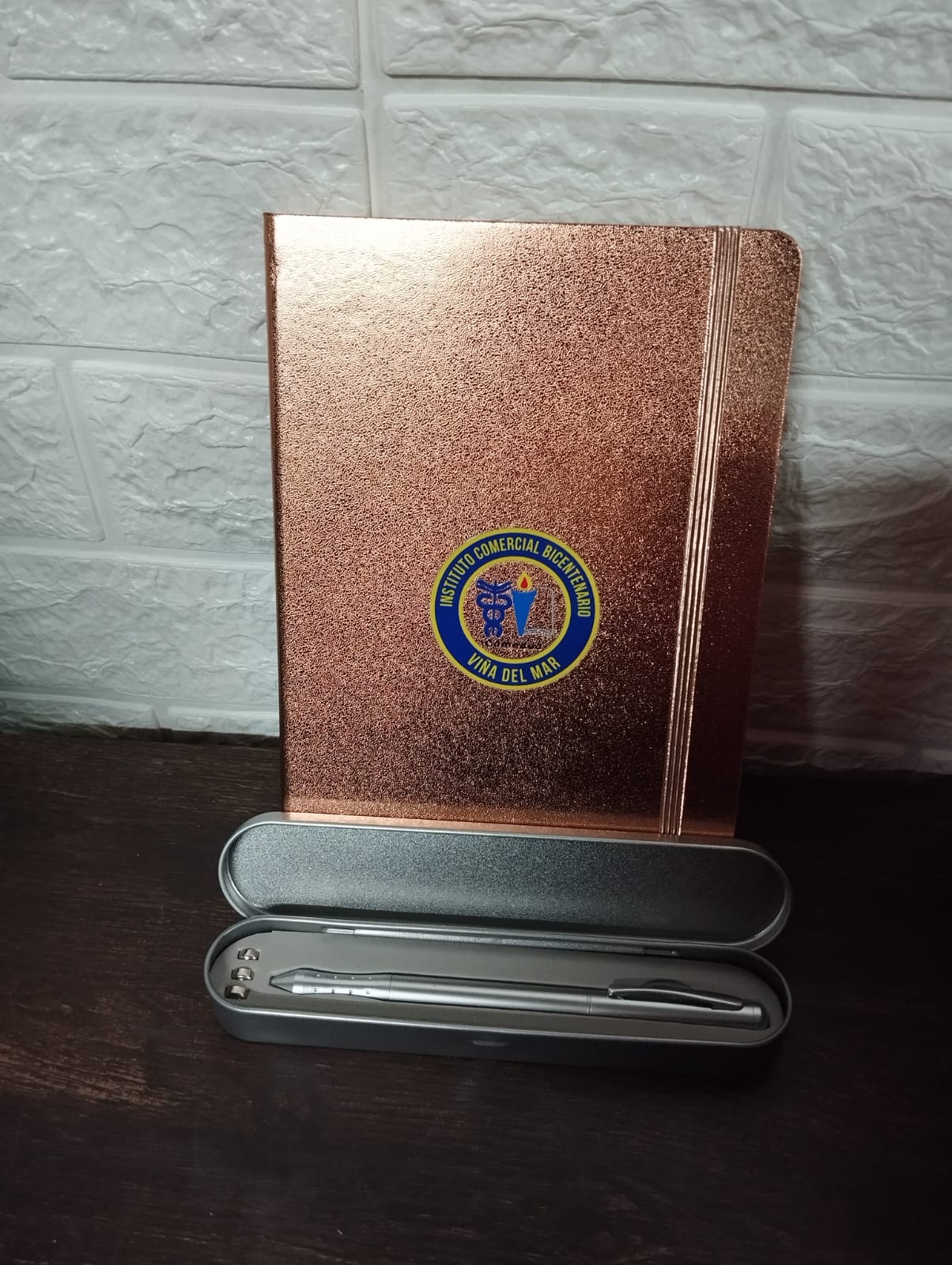 Cuaderno Tapa Dura Encobrizada