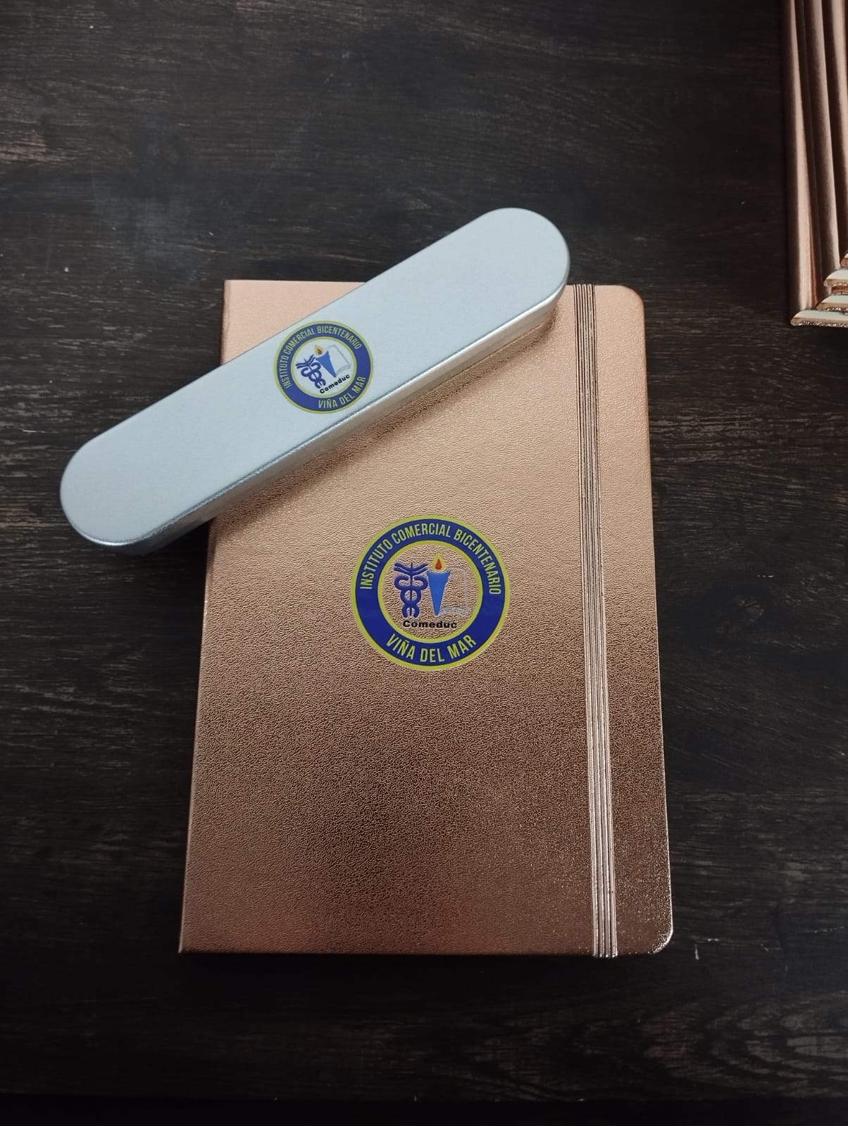 Cuaderno Tapa Dura Encobrizada