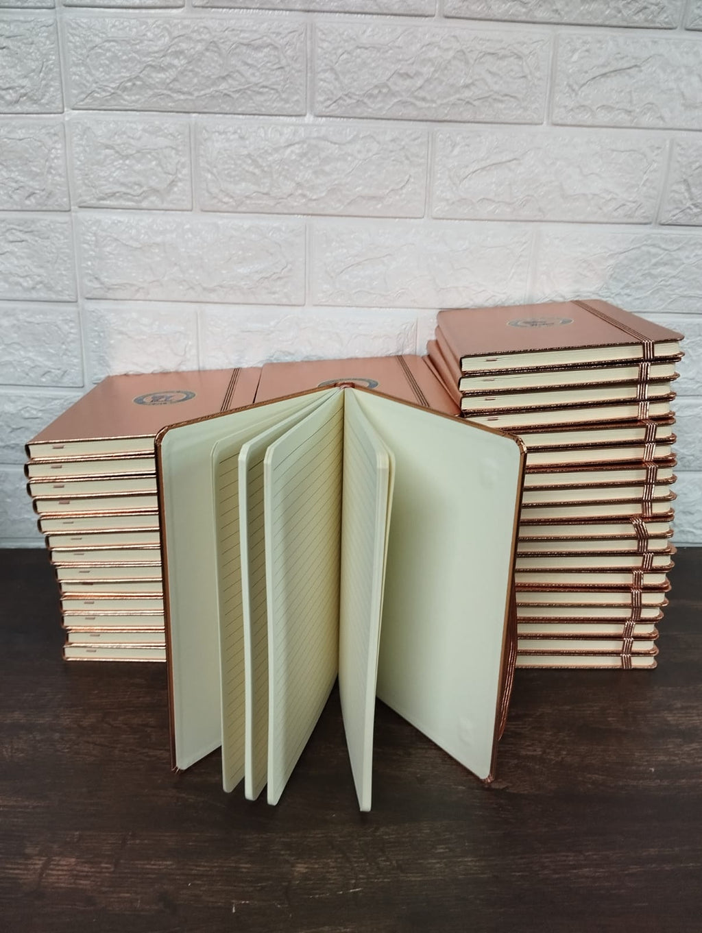 Cuaderno Tapa Dura Encobrizada