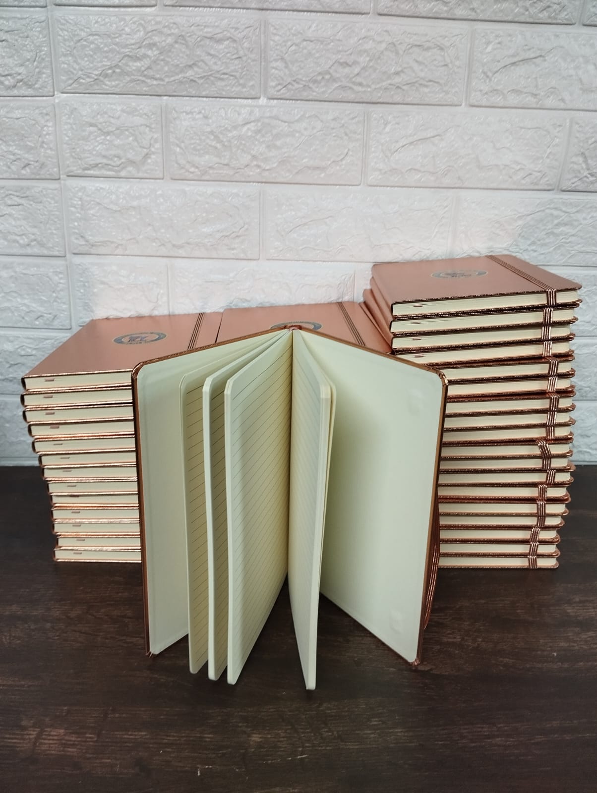 Cuaderno Tapa Dura Encobrizada