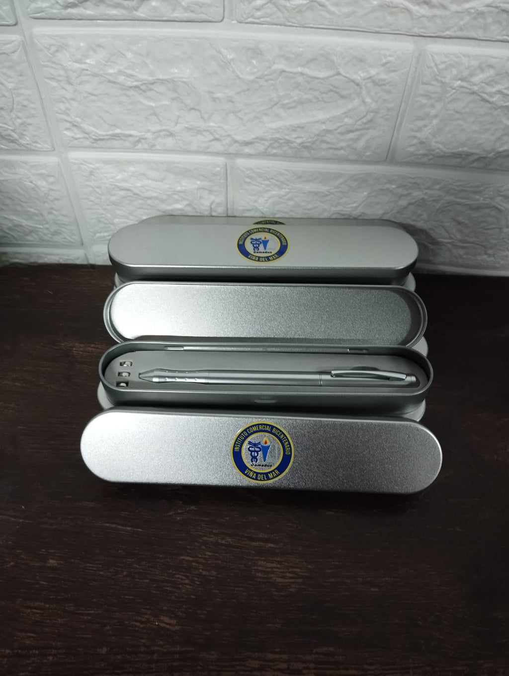 Estuche Metálico para Bolígrafo