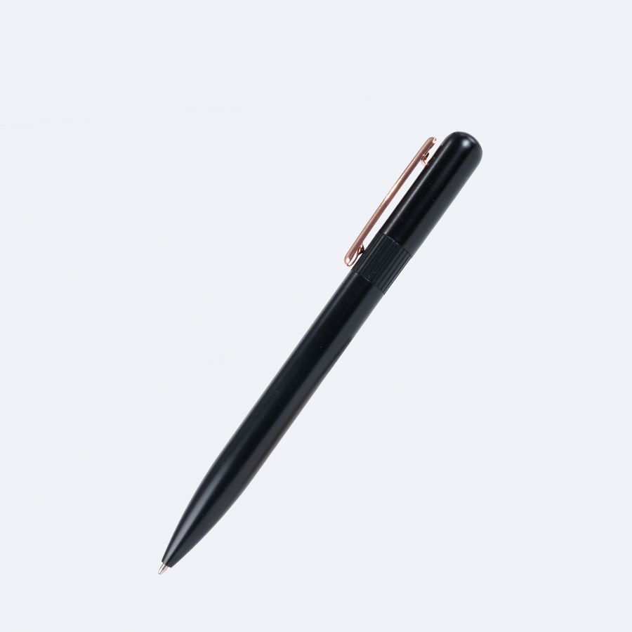 Bolígrafo "BARRICK" con clip encobrizado.