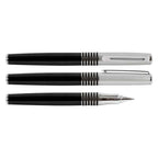 BOLÍGRAFO ROLLER BALL METÁLICO TINTA NEGRA