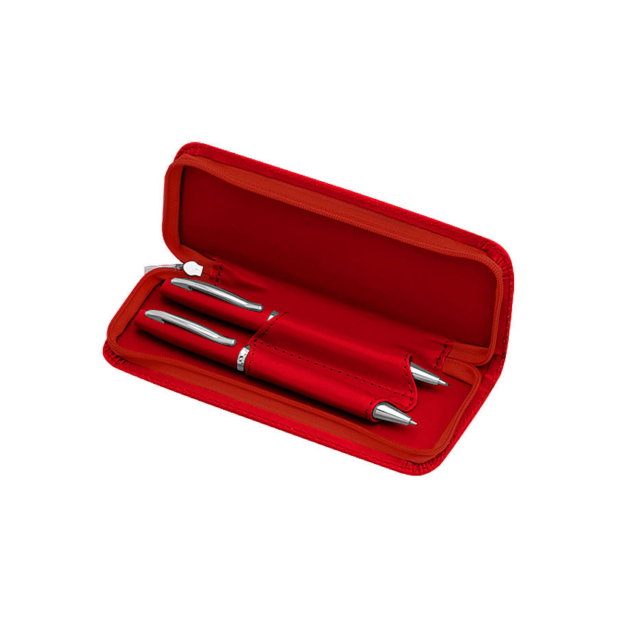 SET DE BOLÍGRAFO Y PORTAMINA + ESTUCHE
