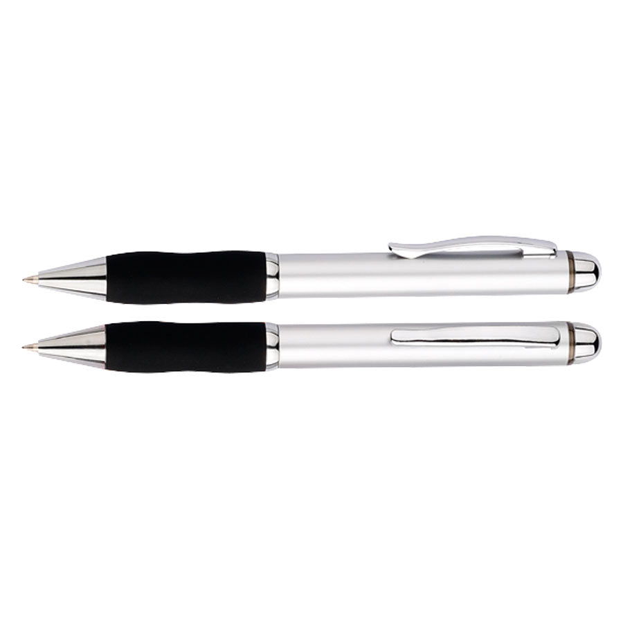 Bolígrafo Plástico Qasar Silver