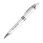 Bolígrafo Metálico White Pearl