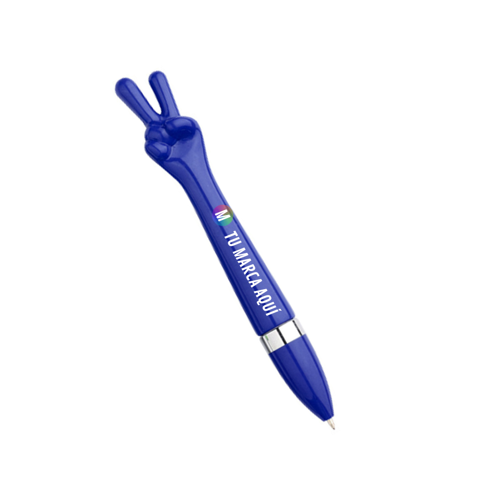 Bolígrafo Plástico Paz y Amor