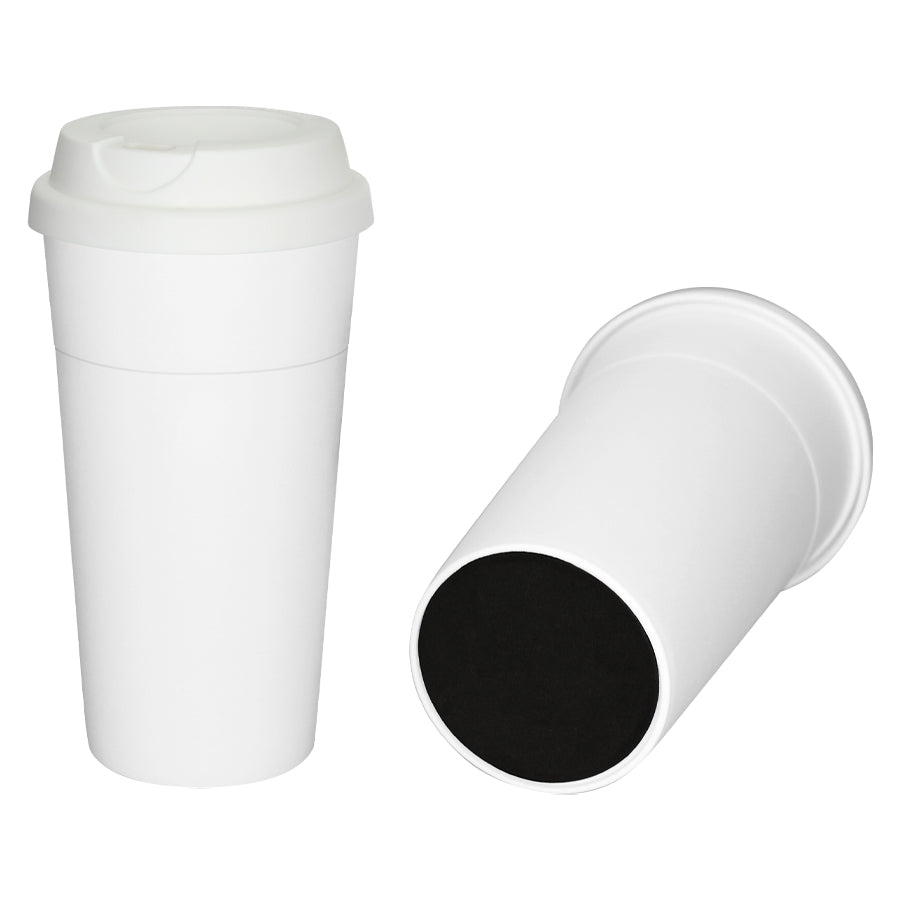 Vaso Blanco Cloud para café 480cc reutilizable