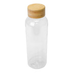 Botella PET tapa bamboo "AINOA" 550cc