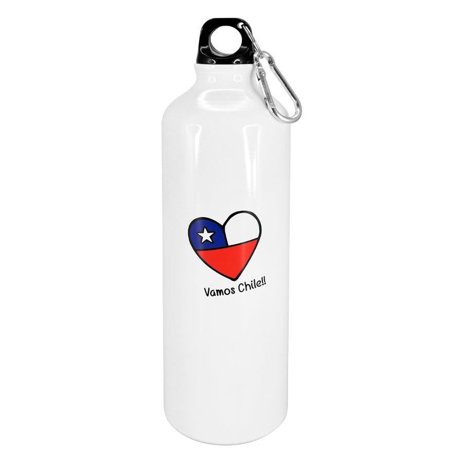 Botella deportiva de Aluminio Vamos Chile