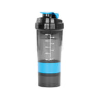 Vaso Gym para batidos proteína "SHAKE", con 4 compartimientos.