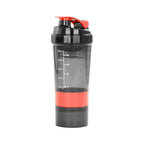 Vaso Gym para batidos proteína "SHAKE", con 4 compartimientos.
