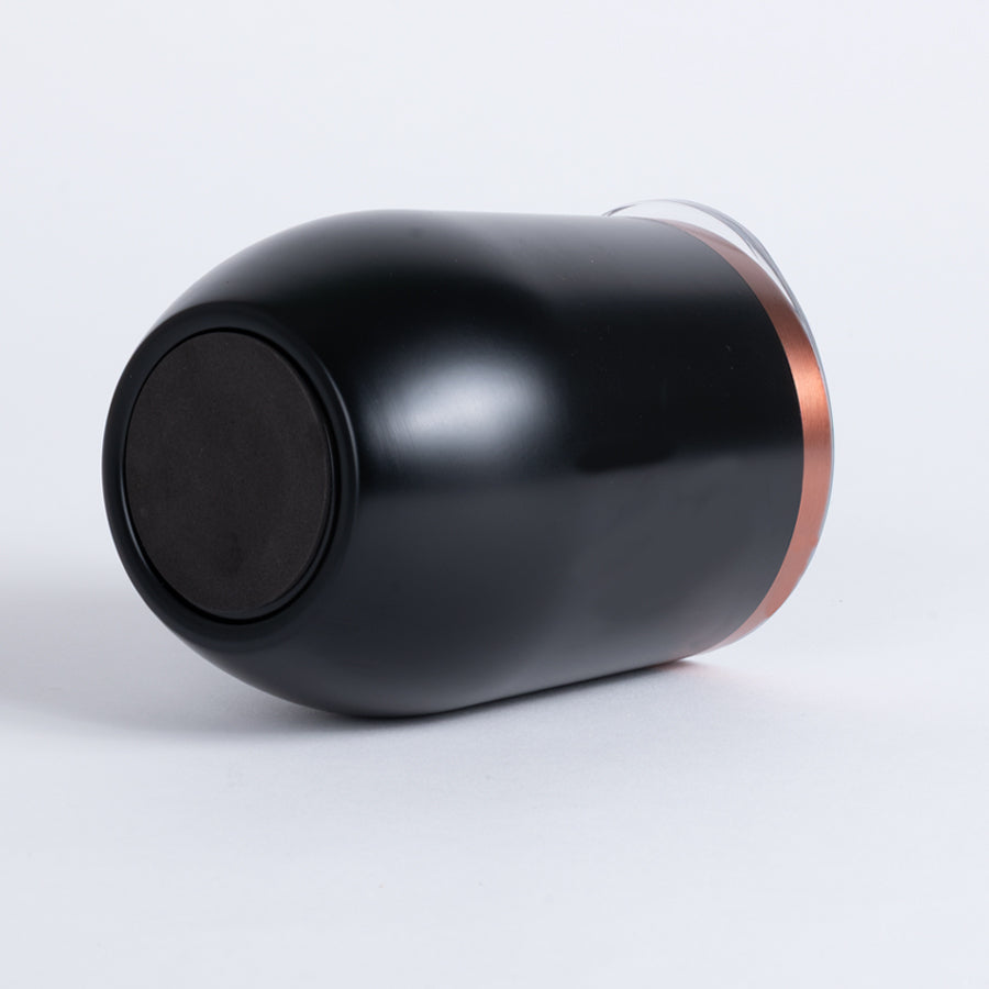 Vaso térmico negro/encobrizado LEEDS 350cc
