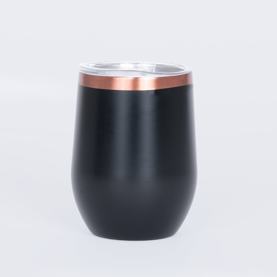 Vaso térmico negro/encobrizado LEEDS 350cc