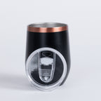 Vaso térmico negro/encobrizado LEEDS 350cc