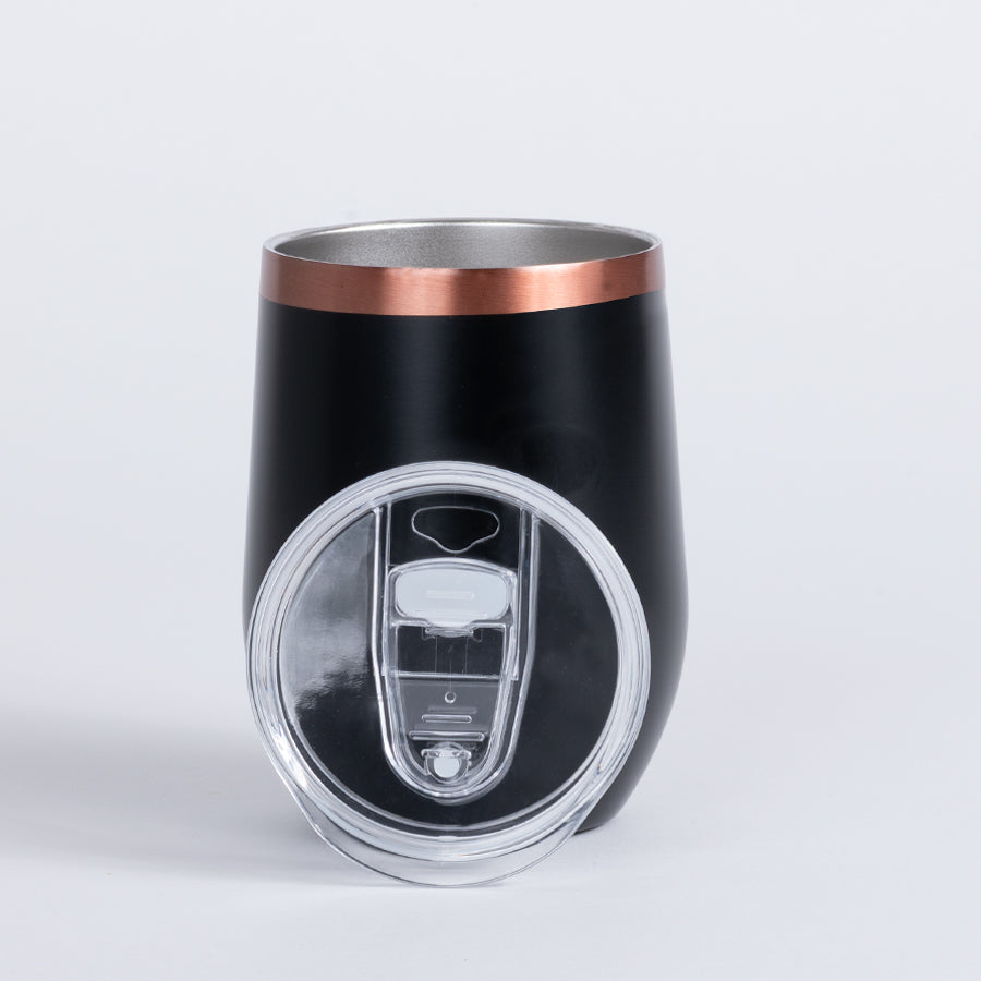 Vaso térmico negro/encobrizado LEEDS 350cc